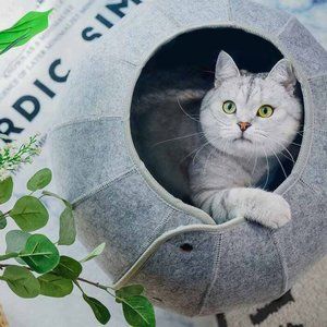 Cat tunnel foldable and durable household comfortable and scratch resistant nest
